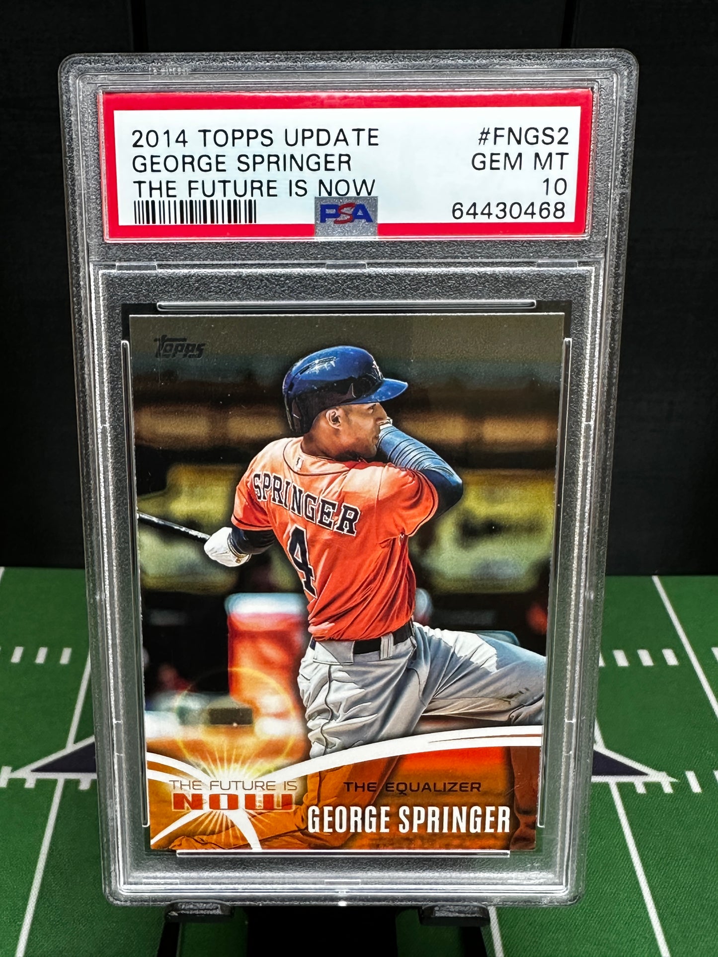 George Springer  2014 Topps Update The Future is Now  PSA10