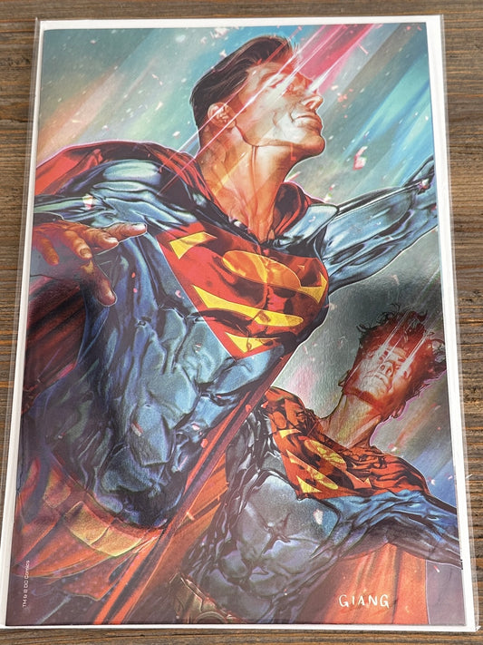 Superman Son of Kal-El #17 John Giang foil cover