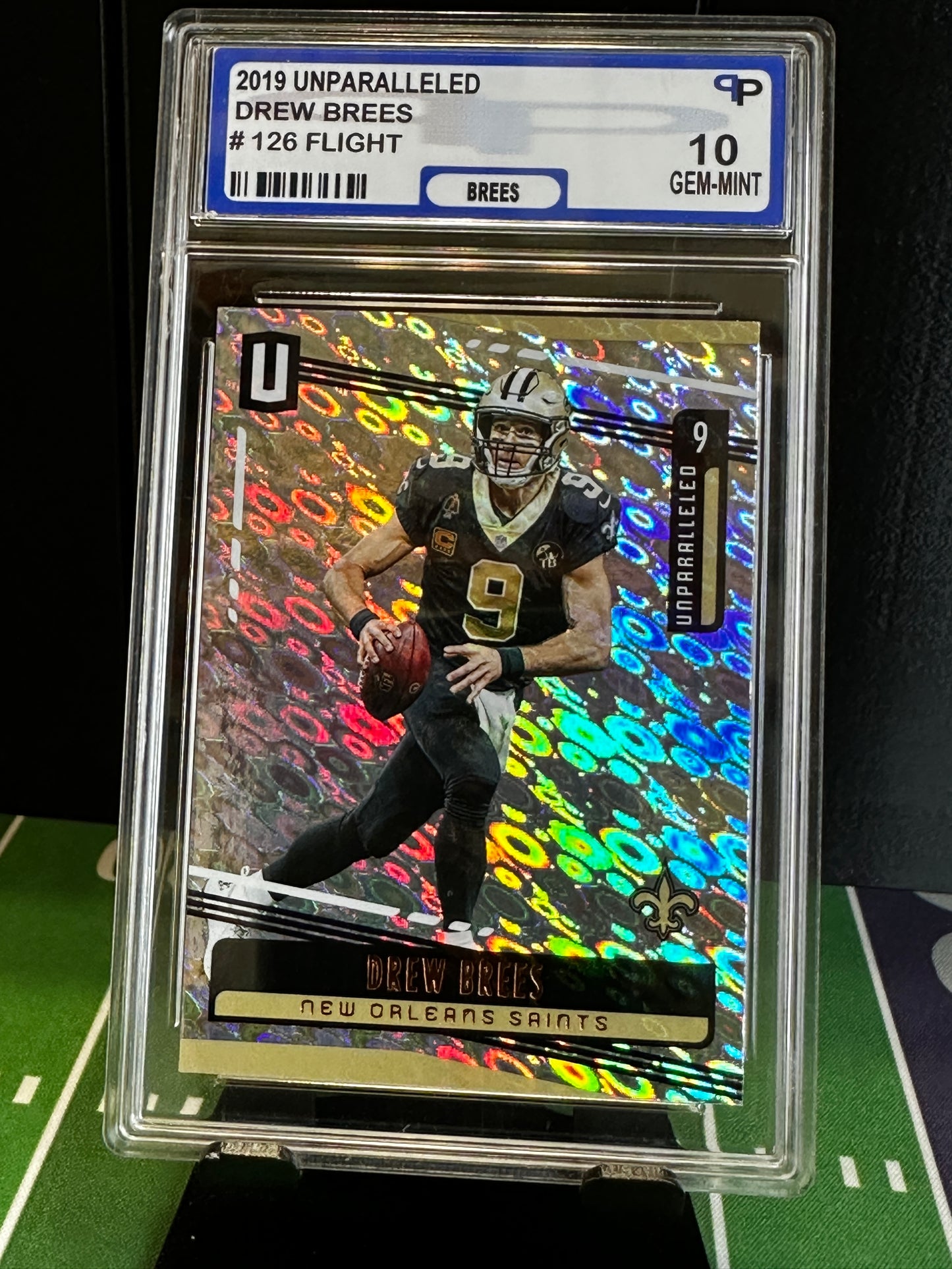 2019 Panini Unparalleled Drew Brees Flight Parallel  #126 PPG10