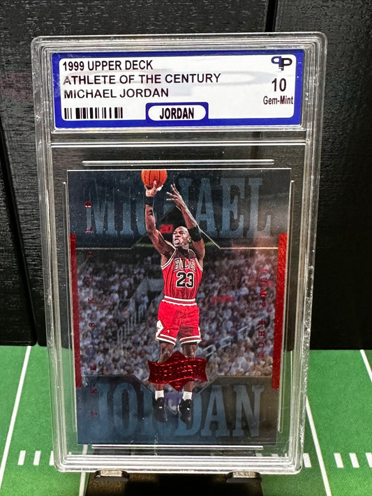1999  Upper Deck Michael Jordan Athlete of the Century Michael Jordan #1 PPG 10