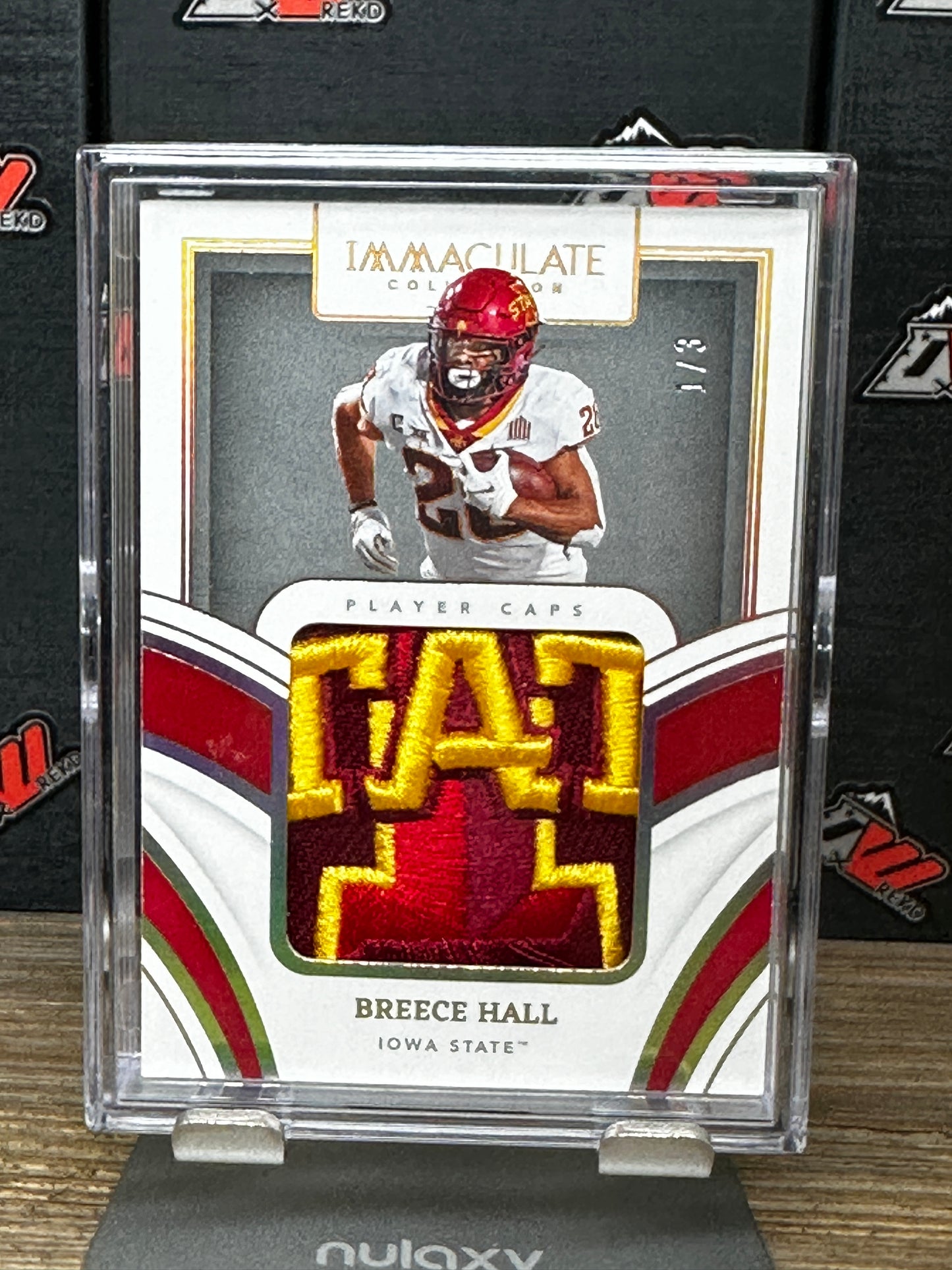 2022 panini immaculate collegiate collection Breece Hall /3