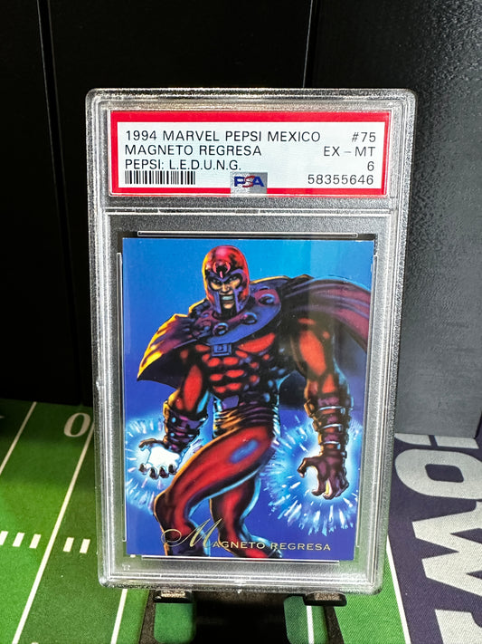 1994 Marvel Universe '94 Flair - Magneto Returns #120 - PSA6