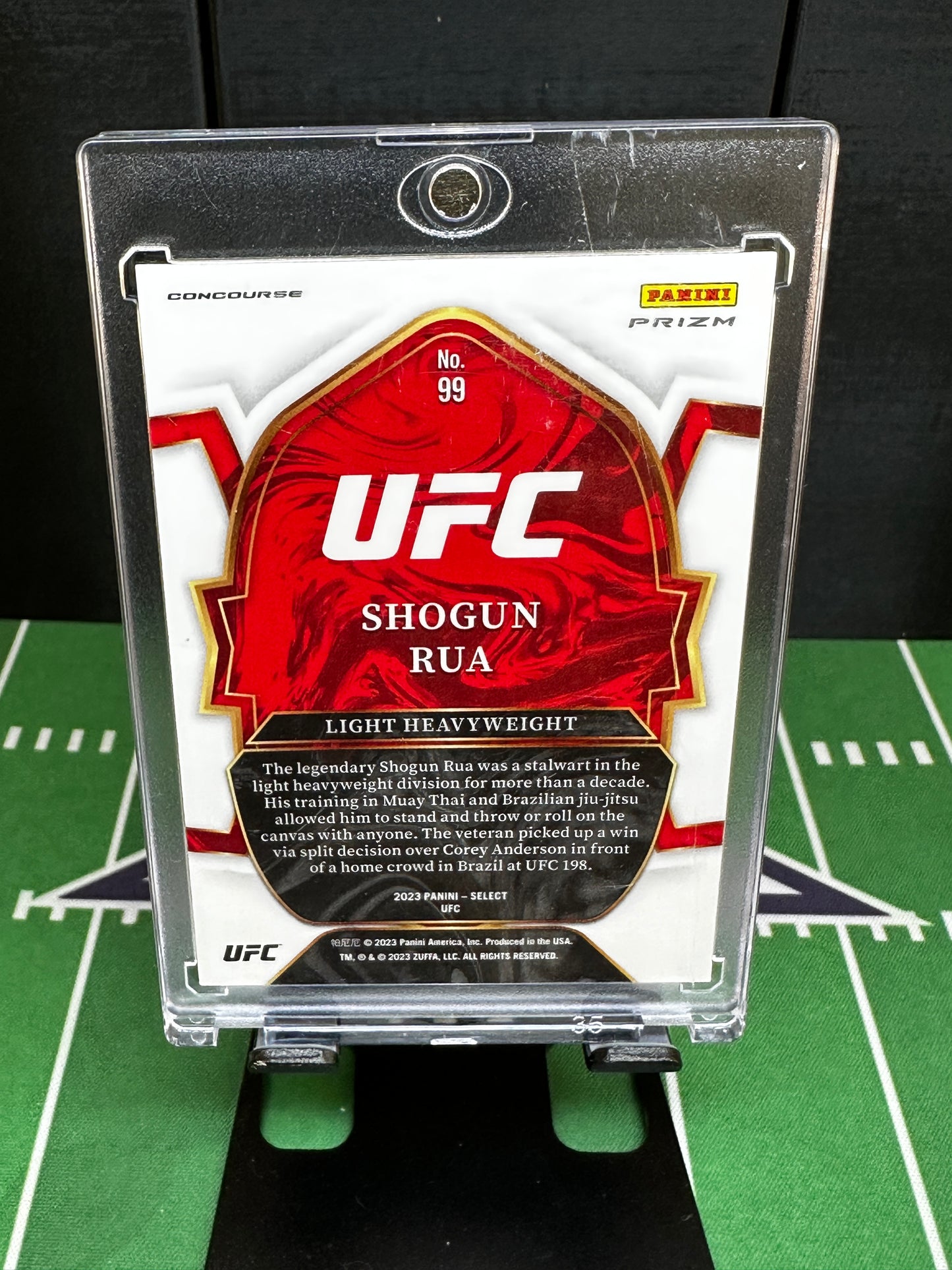 Shogun Rua 2023 Panini Select UFC Orange Flash Light Heavyweight #99