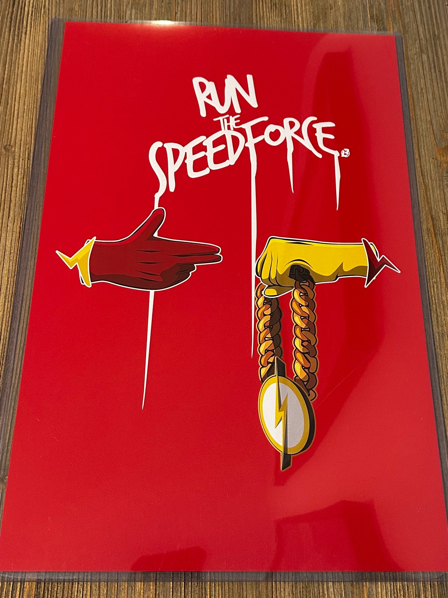11x17 print Run the Speed force