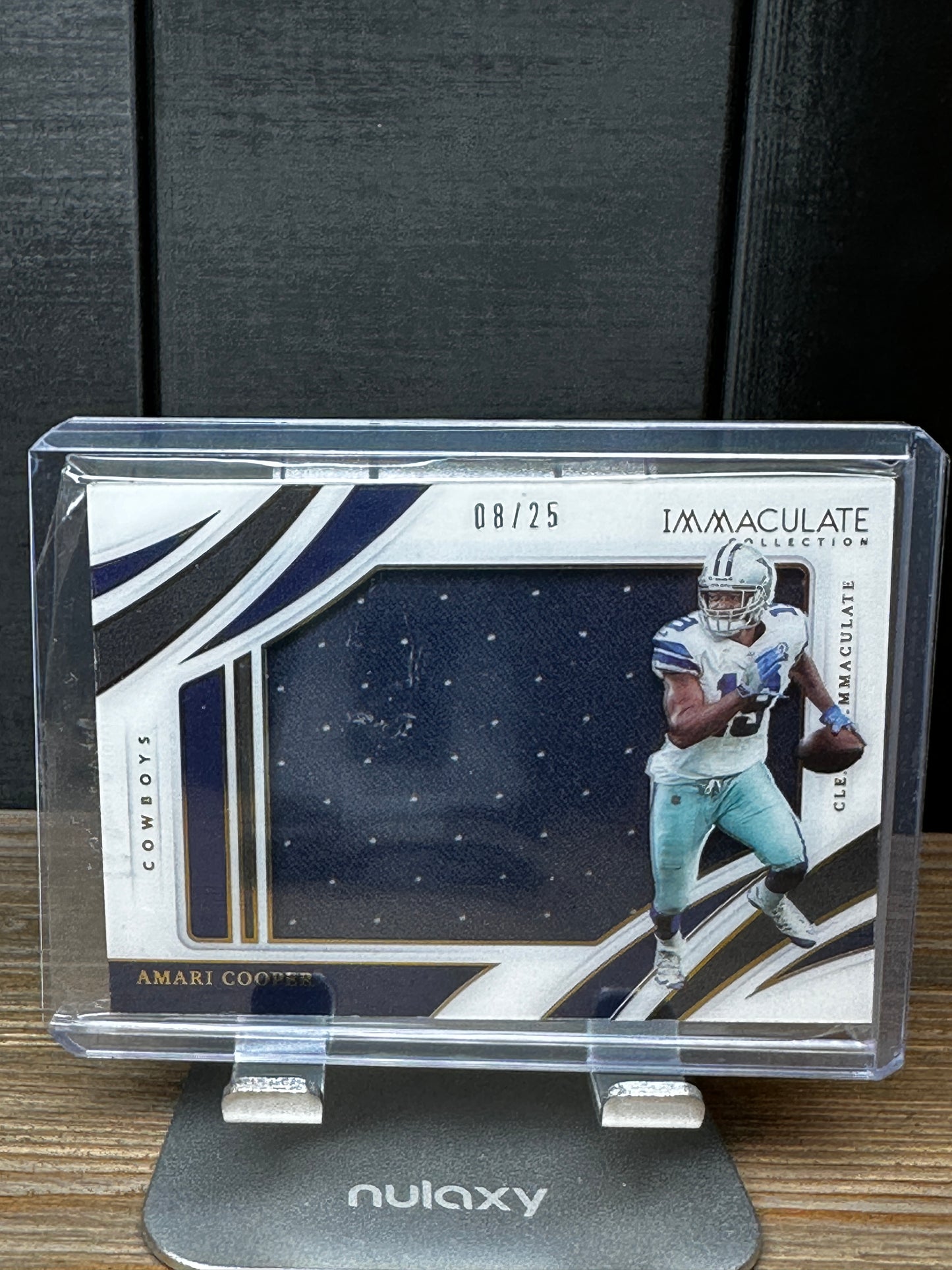 2021 Immaculate Collection AMARI COOPER Clearly Immaculate Cowboys /25