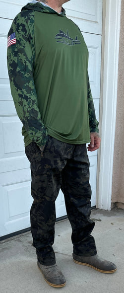 DWF performance Shirt with hood