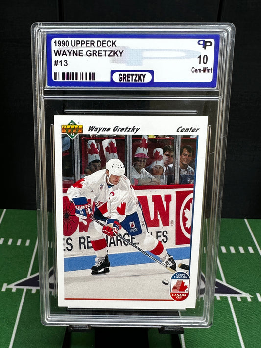 1991-92 Upper Deck Wayne Gretzky PPG10 MINT #13 Canada Cup Coupe .5 From GEM CC