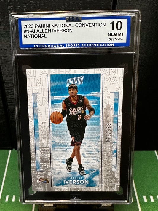 2023 The Nationals #N-AI Allen Iverson /599 Sixers