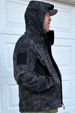 Waterproof Jacket- Dark Multicam (Pre-order)