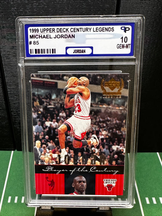 1999 Upper Deck Century Legends #85 Michael Jordan PPG 10 Player Of The Century