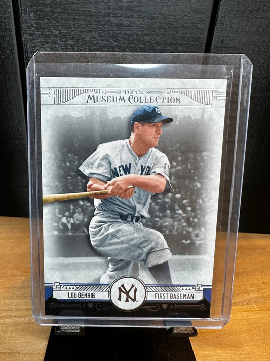 C54d museum collection topps 2015 #68 Lou Gehrig New York Yankees