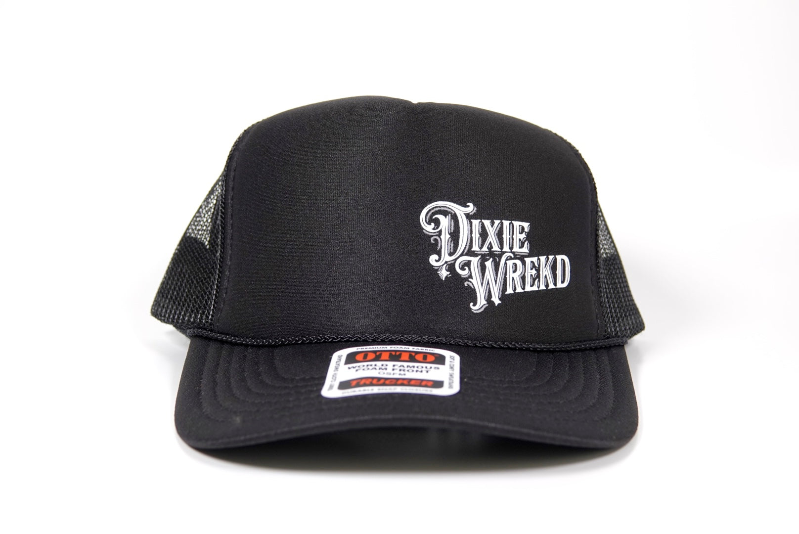DW Julio Script Foam Front High Profile Trucker