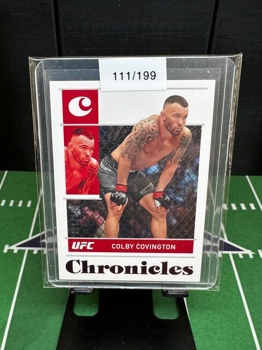 2022 Panini Chronicles UFC Red /199 Colby Covington #51