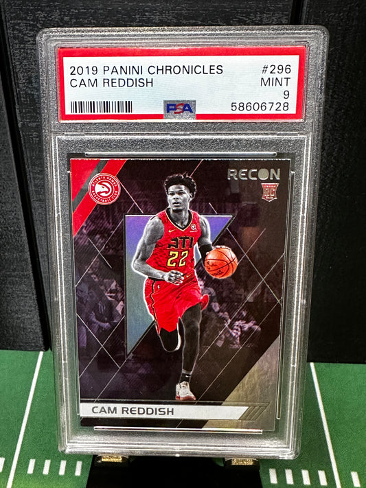 2019-20 Panini Chronicles Recon Cam Reddish RC Rookie #296 PSA 9