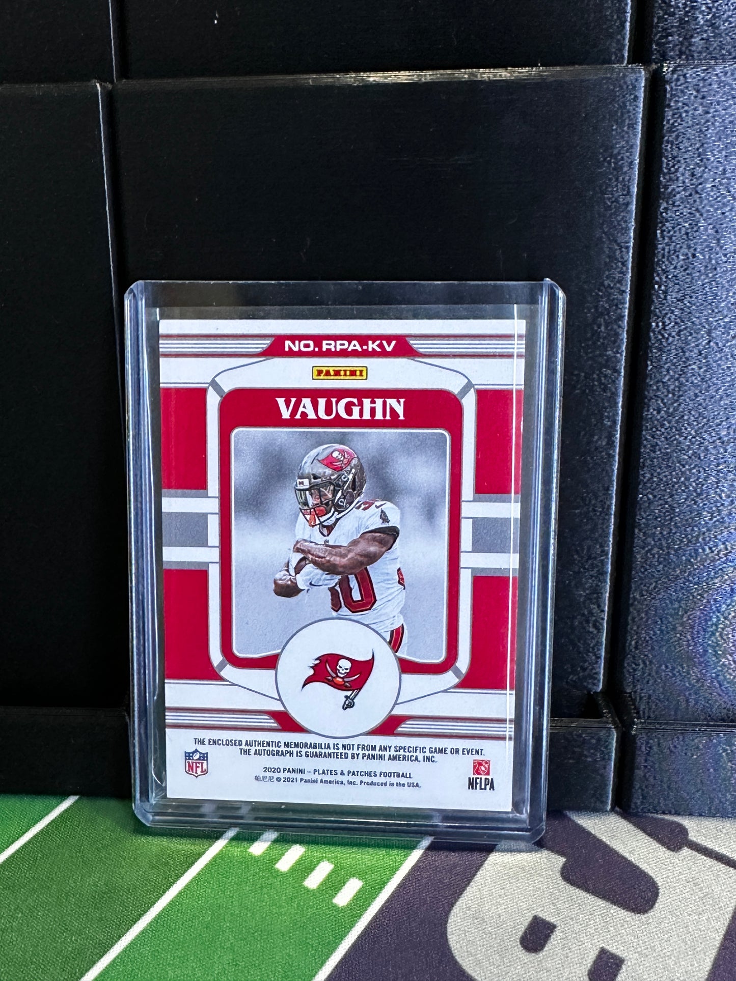 2020 Panini Plates And Patches Keshawn Vaughn RPA 5 Color Patch /99 Bucs