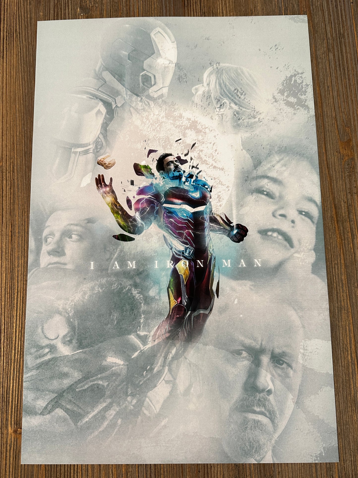 11x17 print I am Iron Man