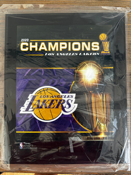 2020 lakers champions plaque