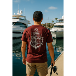 Anchor Down Hard Up Premium Tshirt